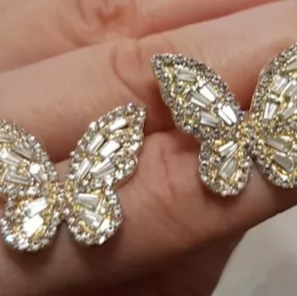 Butterflies earrings - Picture 7 of 9